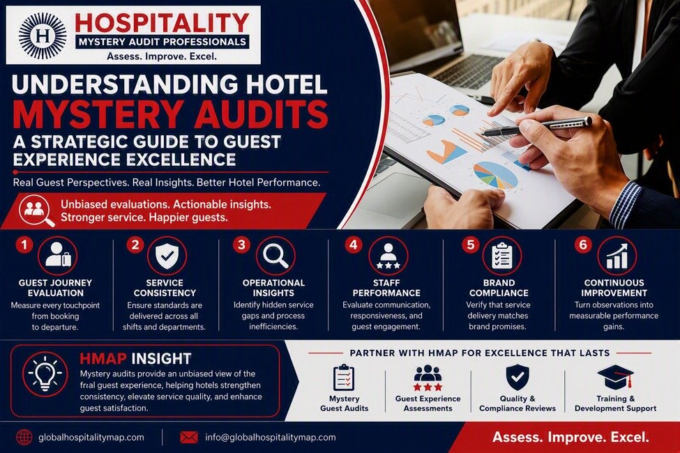 Understanding Hotel Mystery Audits: A Strategic Guide to Guest Experience Excellence for Hospitality Leaders